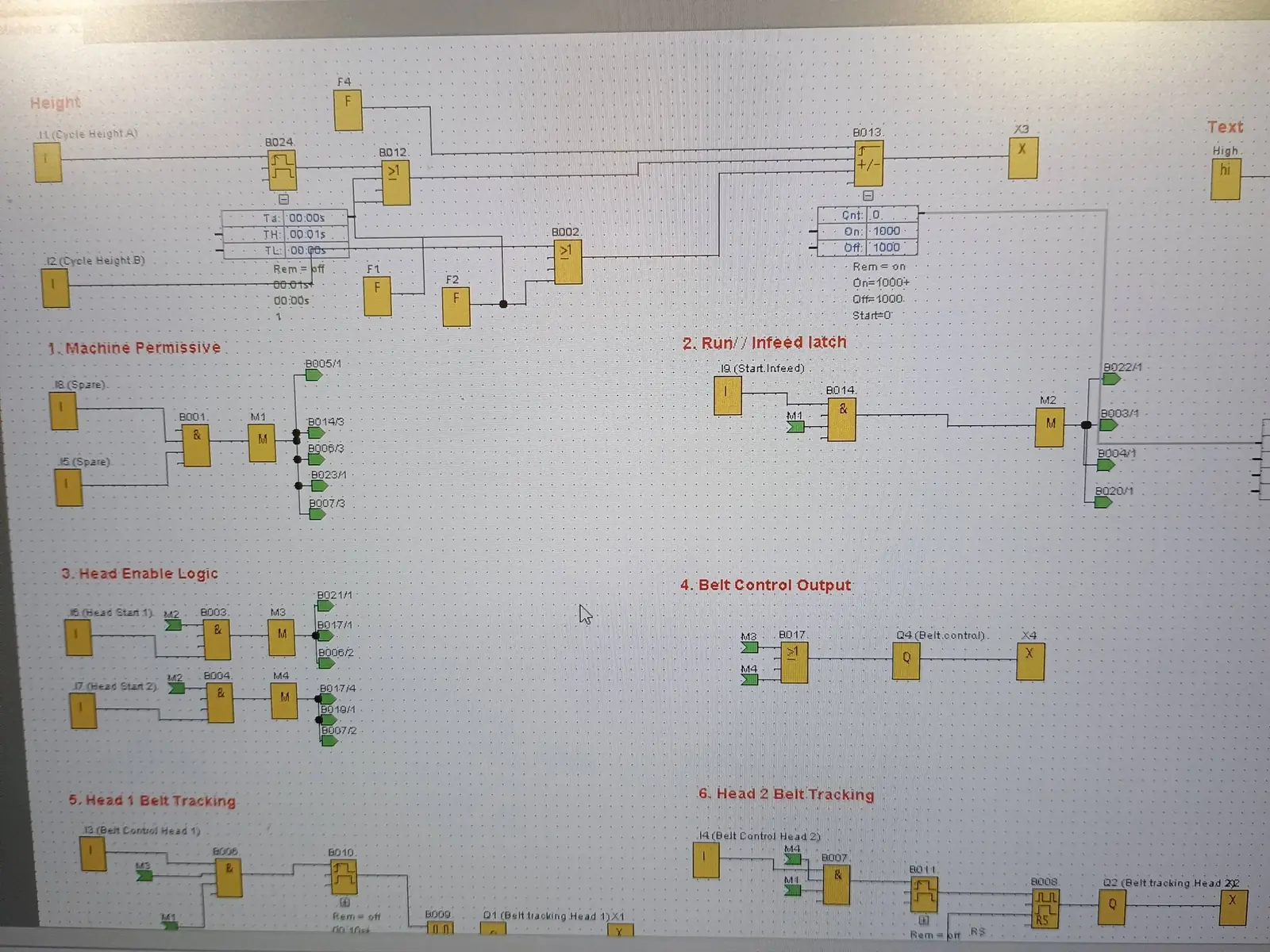 Function block programming for a Siemens LOGO 8 controller